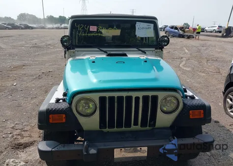 2006 Jeep Wrangler X из США, поврежденный, VIN 1J4FA39S46P734888